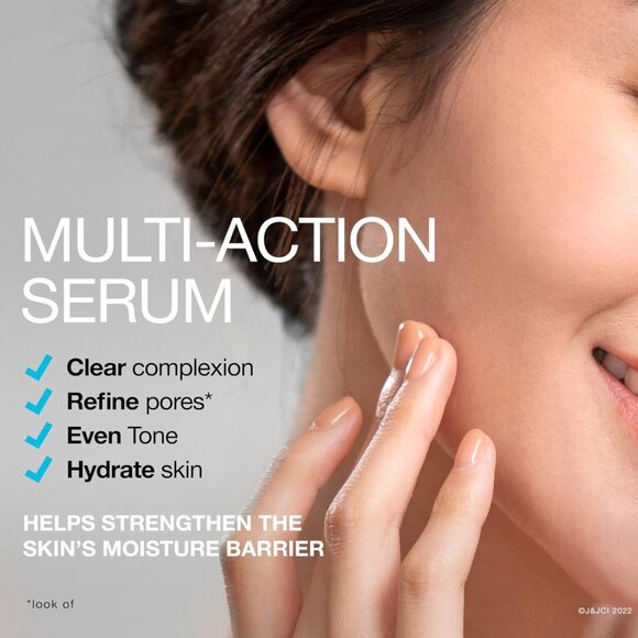 NEW Neutrogena Hydro Boost + Niacinamide Multi-Action Face Serum Hyaluronic Acid - Picture 2 of 6